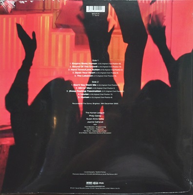 The Human League - The Sound Of The Rowd Greatest Hits Concert 1Lp N.