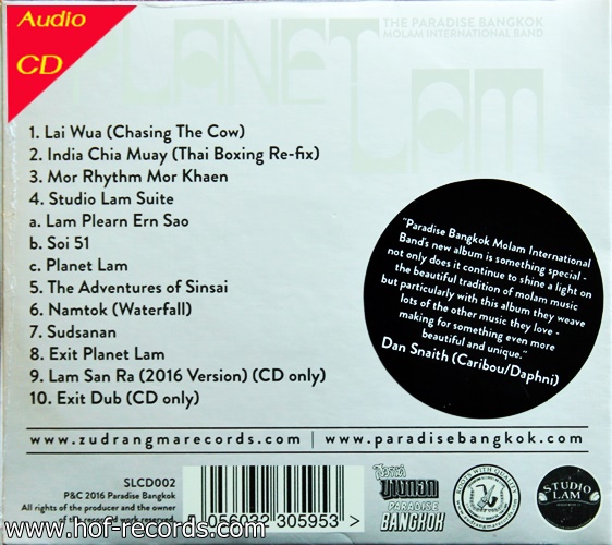 CD The Paradise Bangkok - Planet Lam * New
