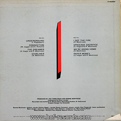 Montrose - Paper Money 1974