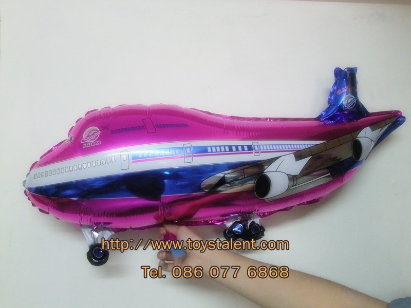 ลูกโป่งฟลอย์ เครื่องบินโบอิ้งโดยสาร - Air Plane Foil Balloon / Item No. TL-A056