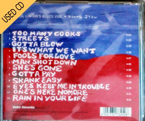 Used CD Errol Linton's Blues Vibe - Roots Stew