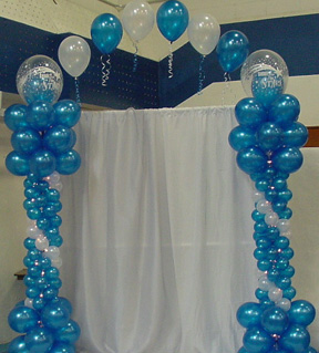 ลูกโป่งกลม เนื้อเมททัลลิก สีน้ำเงิน ไซส์ 10 นิ้ว แพ็คละ 10 ใบ (Round Balloons Size 10" - Metallic Deep Blue Color)