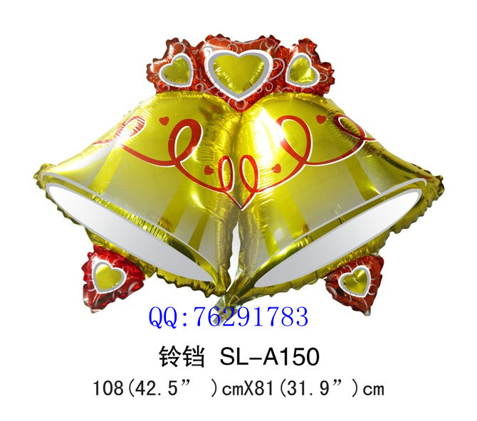 บอลลูนกระดิ่ง - Welcome Bell Foil Balloon / Item No.TL-C003