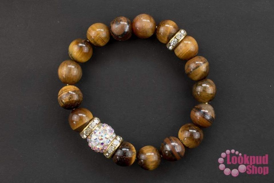 ชุดหินนำโชค หินเปิดทรัพย์ หินไทเกอร์อาย (1ชุด)