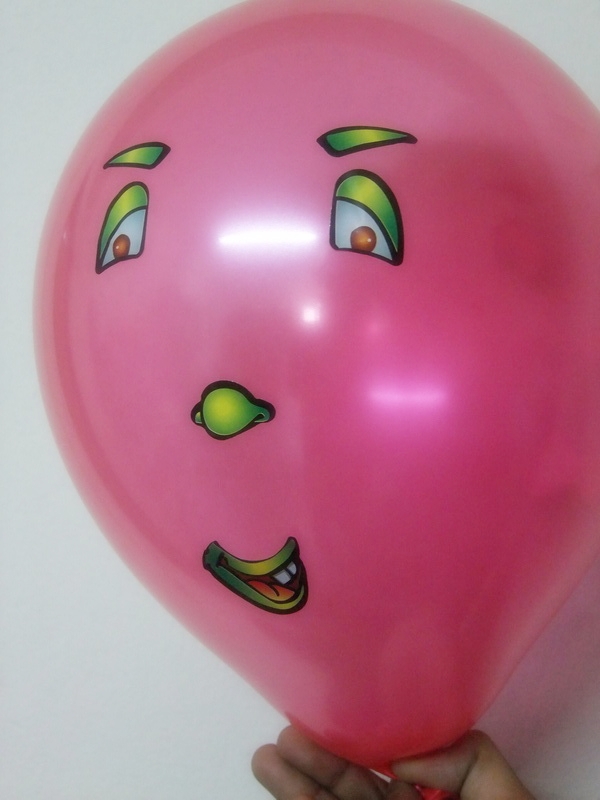 สติกเกอร์ ติดลูกโป่ง Balloon & Sticker