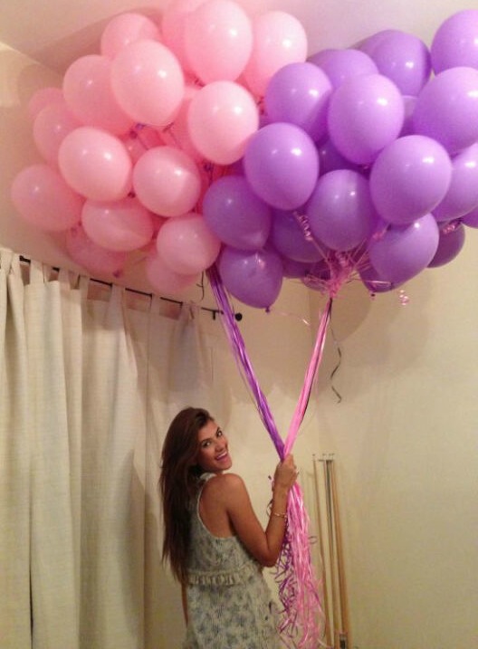 ลูกโป่งกลม สีชมพู ไซส์ 9 นิ้ว แพ็คละ 10 ใบ ( Round Balloons 9" - Pink Standard Color )