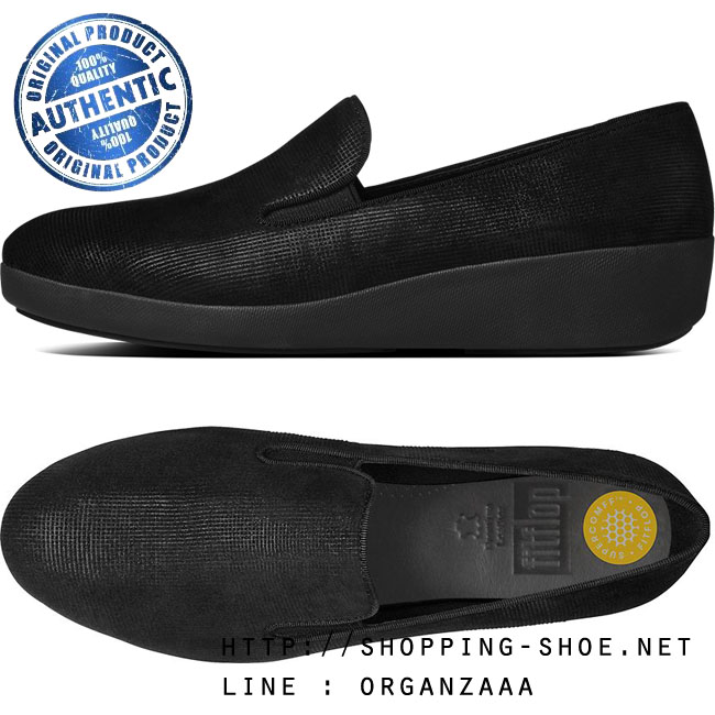 Fitflop F-Pop Skate Opul Black ของแท้ นำเข้าจาก USA และ UK (เพิ่มไซส์ 0.5-1 ไซส์)
