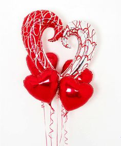 ลูกโป่งฟลอย์รูปหัวใจเสี้ยวใหญ่ พิมพ์ลาย ไซส์ 45 นิ้ว - Heart Shape Foil Balloon/ Item No.TL-G040