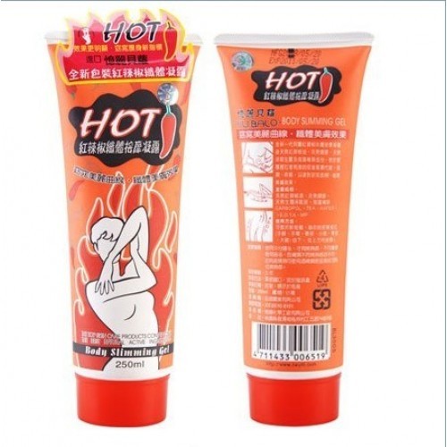 Xistan HOT เจลร้อนพริกสลายไขมัน เจลร้อนกระชับสัดส่วน 250 กรัม