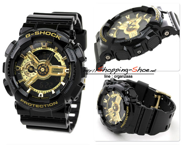 Casio G-Shock รุ่น GA-110GB-1A Gold Black Series ของแท้ 100% จากญี่ปุ่น