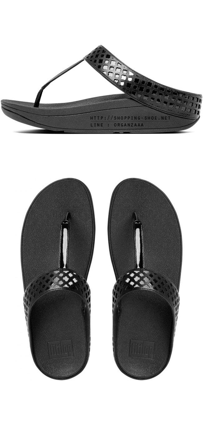 Fitflop Safi Leather All Black ของแท้ นำเข้าจาก USA และ UK
