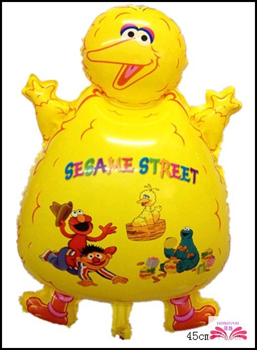 ลูกโป่งฟลอย์การ์ตูน Big Bird - Big Bird Foil Balloon / Item No. TL-B023