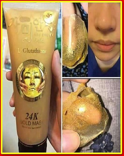 มาร์คหน้าทองคำ 24k GOLD MASK ขนาด 220 กรัม