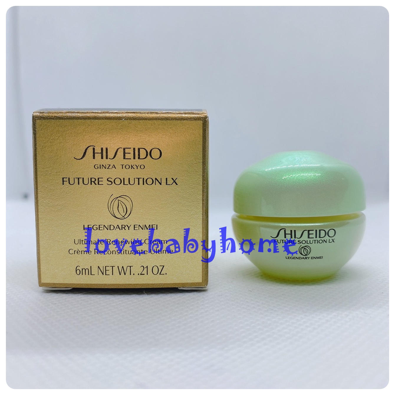 ครีม สูตรใหม่ Shiseido Future Solution LX Legendary Enmei Ultimate Renewing Cream ขนาดทดลอง ฉลากไทย ของแท้ 100%