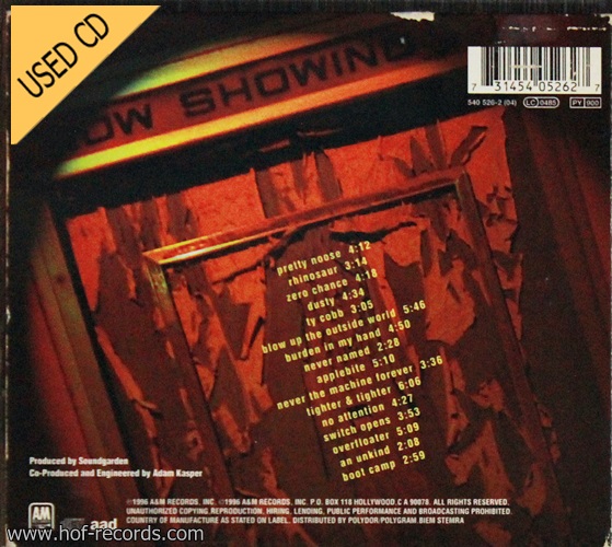 Used CD Soundgarden - Down on the upside