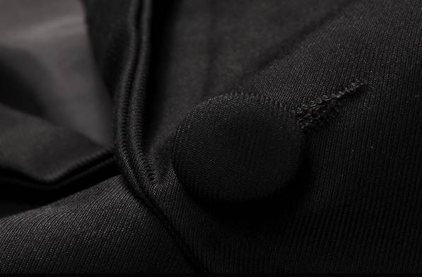 ขาว ดำ !! เสื้อสูทแฟชั่นผู้ชาย ทรงสลิมฟิต ปกเปิด สุดคุ้ม Size No.34 36 40 ขาว ดำ