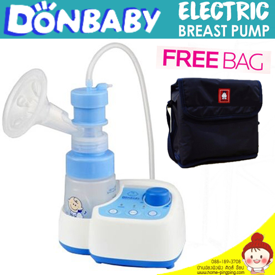 เครื่องปั๊มนม ยี่ห้อ Donbaby (Electric Breast Pump) เครื่องปั้มน้ำนมไฟฟ้าแบบอัตโนมัติ ปั้มเดี่ยว Donbaby Single Electric Breast Pump 