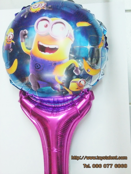 บอลลูนเป่าลม ลายการ์ตูน Minnion / Item No. TL-M007