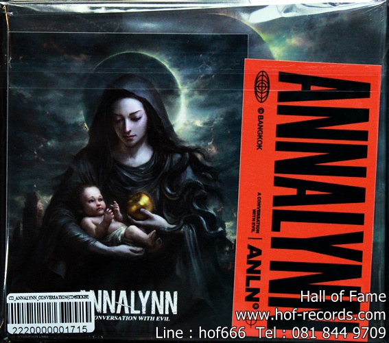 CD Annalynn - A conversation with evil * New ( แถมสติ๊กเกอร์ 2 แผ่น )