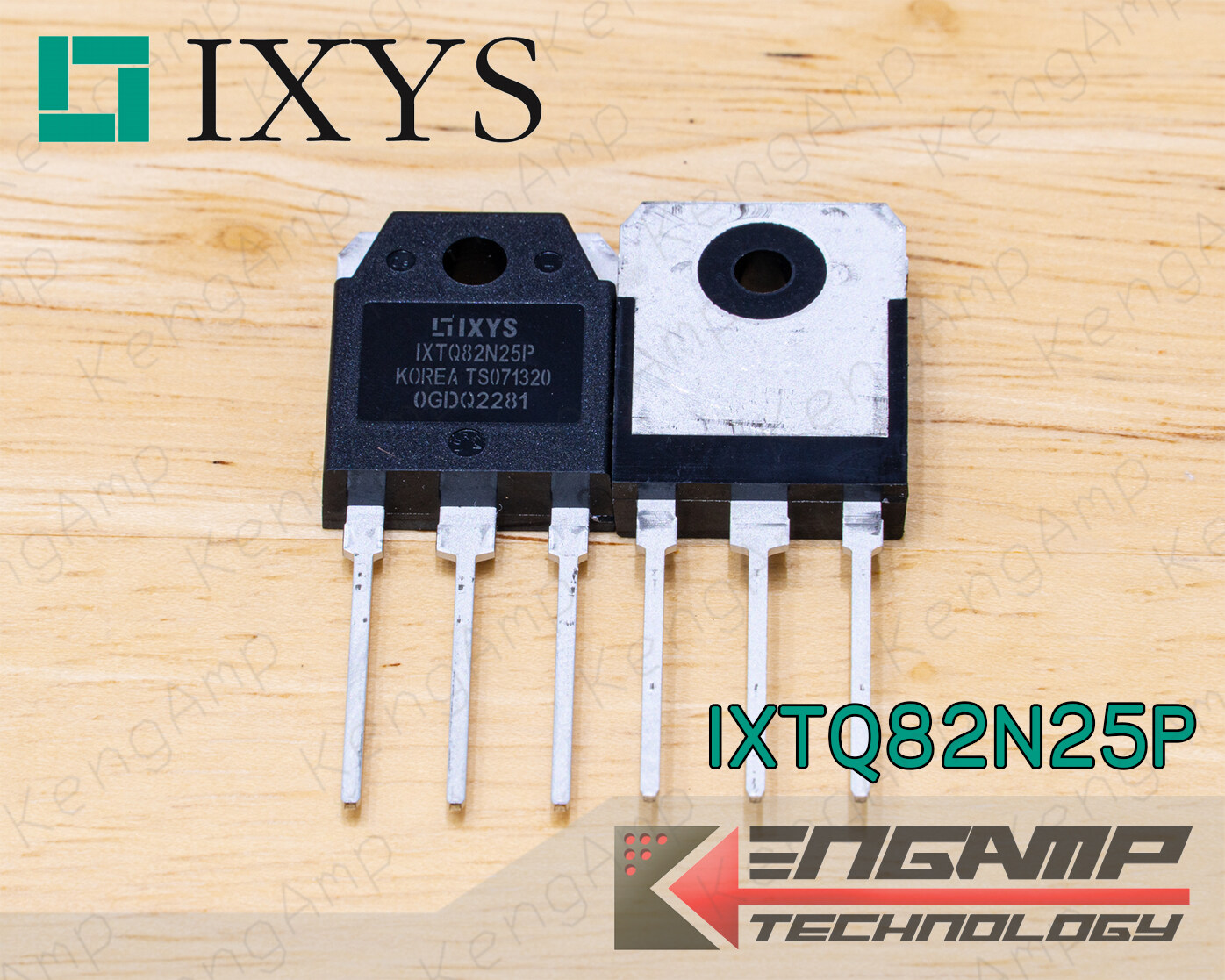 (1ตัว) [FET] IXTQ82N25P IXYS (เกรดแท้) Mosfet 82A 250V 38mR TO-3P