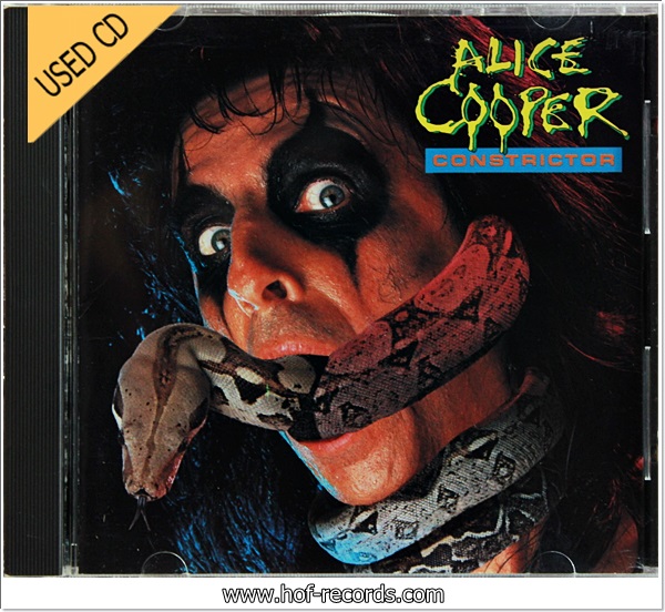 Alice Cooper - Constrictor ( Made In USA ) Used Cd VG++
