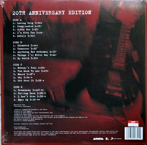 Avril Lavigne - Let Go 20th Annniversary Edition 2Lp New