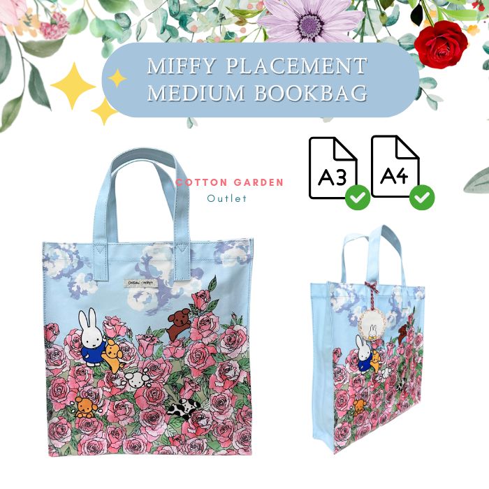 Limited Edition !🇬🇧 Cath A4 Bookbag Oilcloth Open Top Handle Bag
