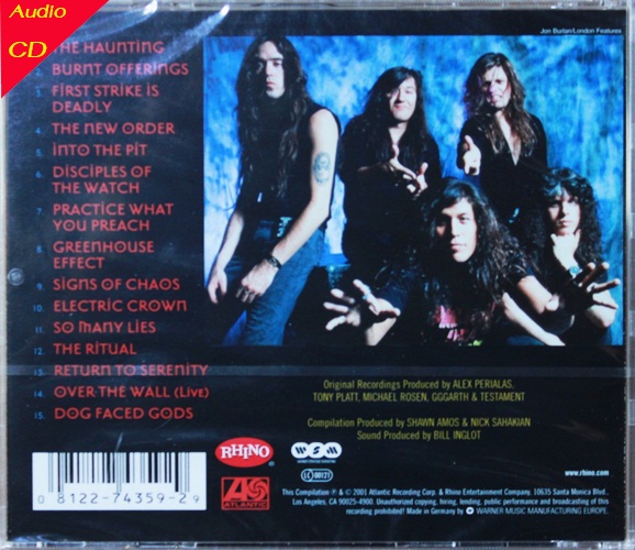 Testment - The Very Best Of 1Cd N.