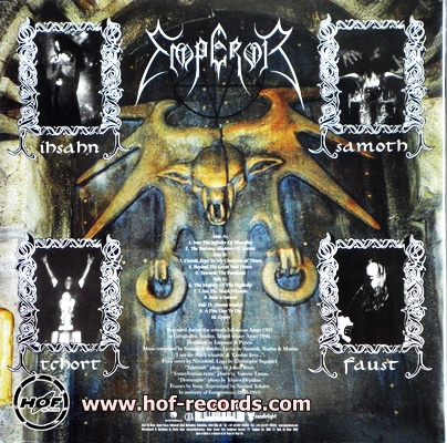 Emperor - In The Nightside Eclipse ( Black Metal ) 2lp NEW