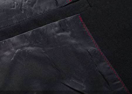 สูทผู้ชาย สูทแฟชั่นชาย ปกปิด ใหญ่พิเศษ Size No.35 37 ฟ้าอ่อน