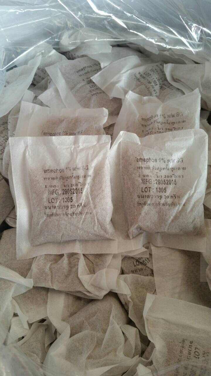 ทรายทีมีฟอส 1% ยี่ห้อ เทมีคอล (Temecal)