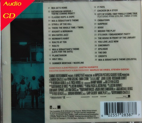 CD La La Land - Score