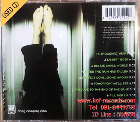 Sting - Brand new day Used CD 1 Dise VG++