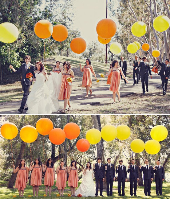 ลูกโป่งจัมโบ้ สีส้ม ขนาด 36 นิ้ว - Round Jumbo Balloon Orange