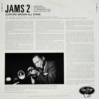 Clifford Brown - All Stars Jams 2 1983