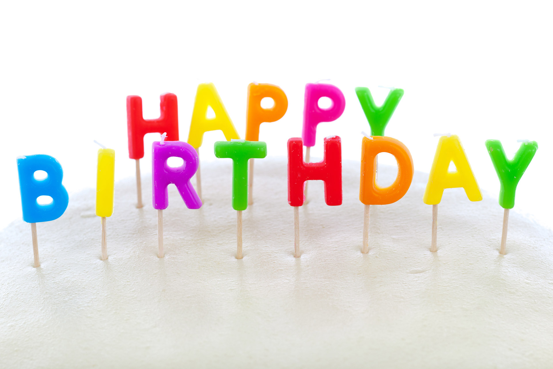 เทียนวันเกิดตัวอักษร Happy Birthday/ Item No.TL-N001