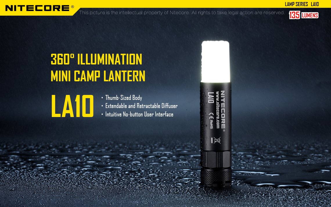 ไฟฉายตะเกียง Nitecore LA10