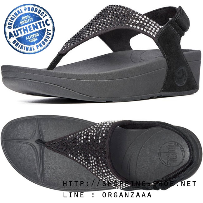 Fitflop Flare Backstrap Black ของแท้ นำเข้าจาก USA และ UK