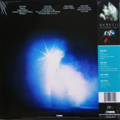Genesis - Seconds Out (Half Speed Mastering ) 2Lp N.