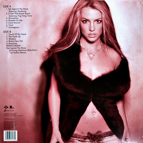 Britney Spears - In The Zone 1Lp New
