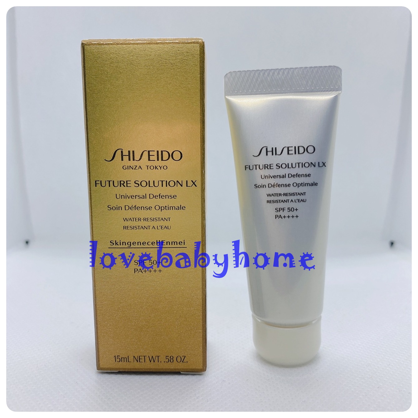 Shiseido FUTURE SOLUTION LX Universal Defense กันแดดพร้อมบำรุง SPF50 PA++++ 15ml