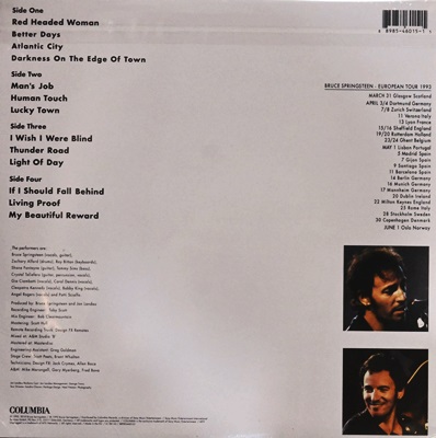 Bruce Springsteen - In Concert MTV Unpugged 2Lp N.