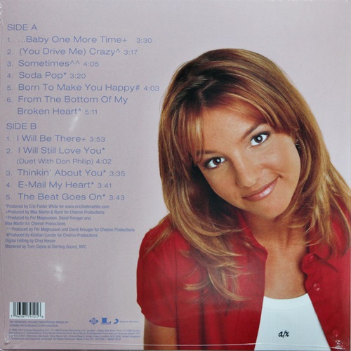 Britney Spears - Baby one more time 1Lp New