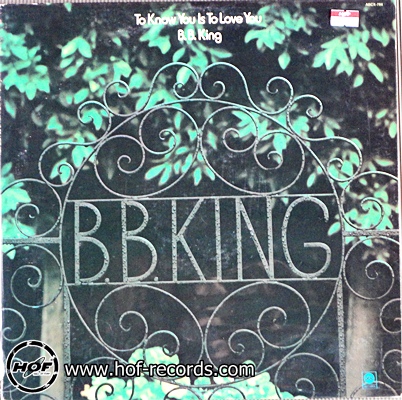 bb king -to know you is love you 1lp