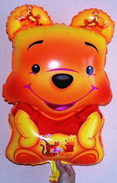 Winnie The Pooh Shape Balloon - ลายการ์ตูนหมีพลู / Item No. TL-A005