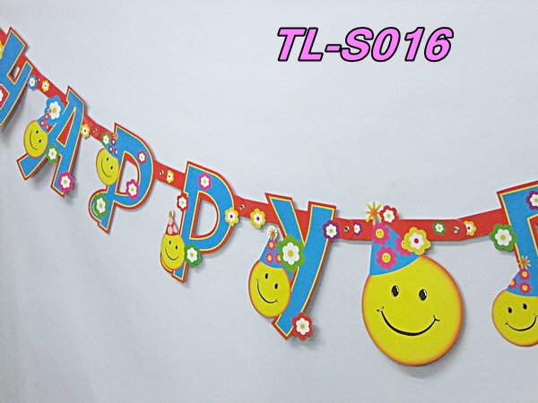 ธงประดับงาน Happy Birthday / Item No. TL-S016