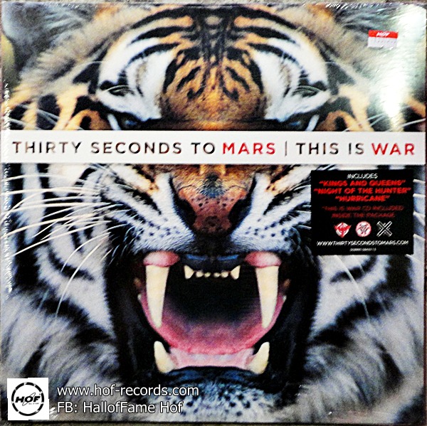 Thirty seconds to mars - this is war ( NEW2 LP.)