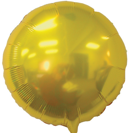 ลูกโป่งฟลอย์ทรงกลมจัมโบ้ สีทอง ไซส์ 32 นิ้ว - Round Shape Balloon Gold Color 32" / Item No.TL-G023