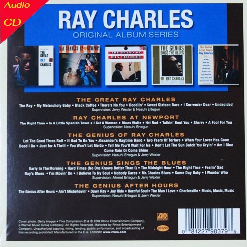 Ray Charles - Boxset 5cd N.