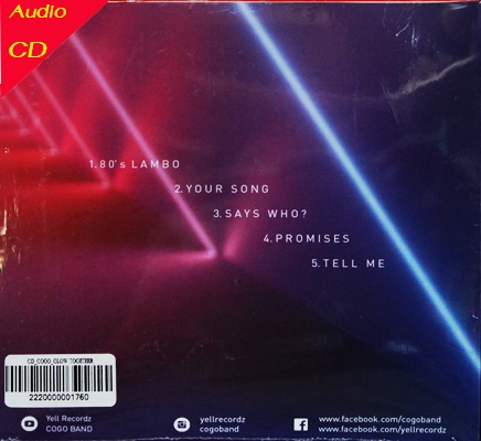 CD CIGO - Glow together * New (5 เพลง)